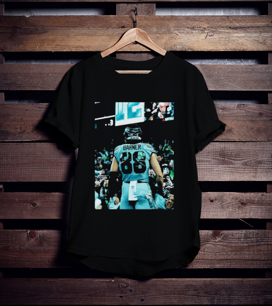 AJ Barner 88 Seattle Seahawks Football Player In Stadium With Fans T-Shirt
