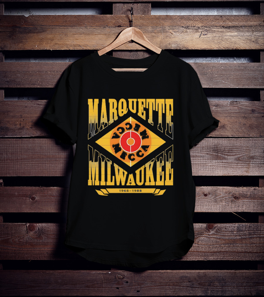 Marquette Golden Eagles Basketball MECCA Milwaukee T-Shirt