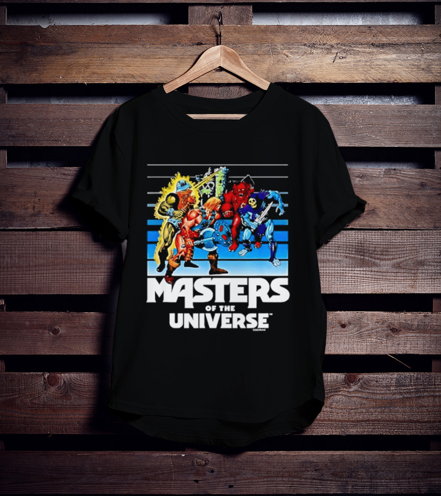 Masters Of The Universe He Man Skeletor And Characters Clash T-Shirt