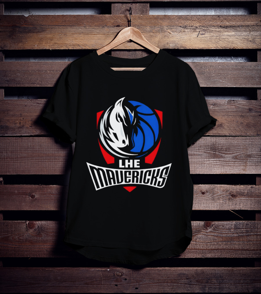 LHE Mavericks Dallas Mavericks Basketball Team T-Shirt
