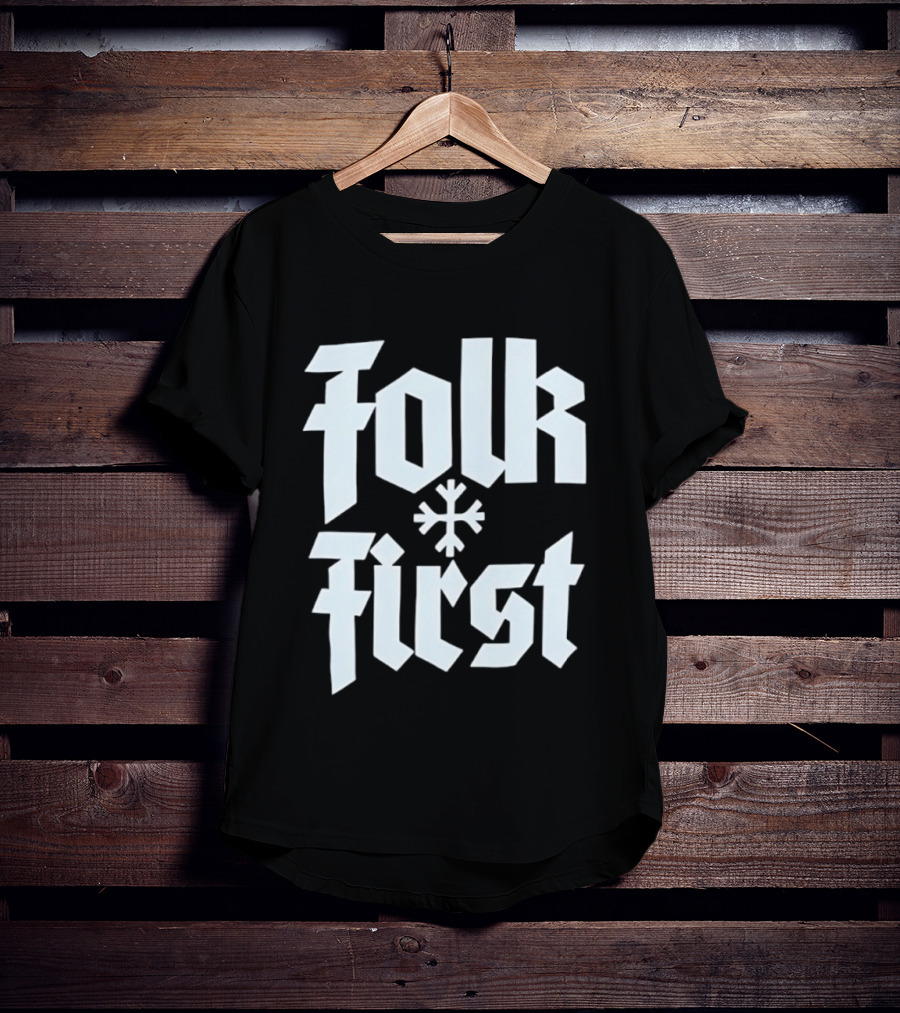 Folk First Snowflake T-Shirt