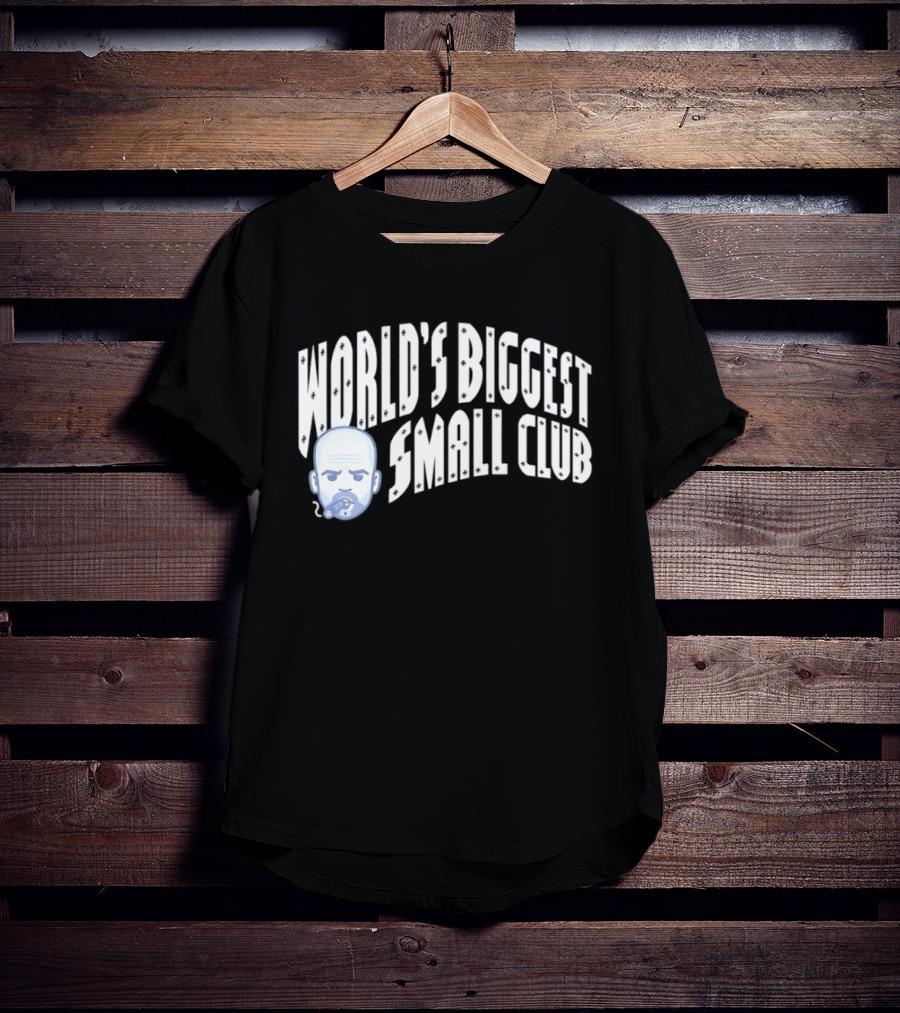World's Biggest Small Club Pep Guardiola Smoking Pipe T-Shirt