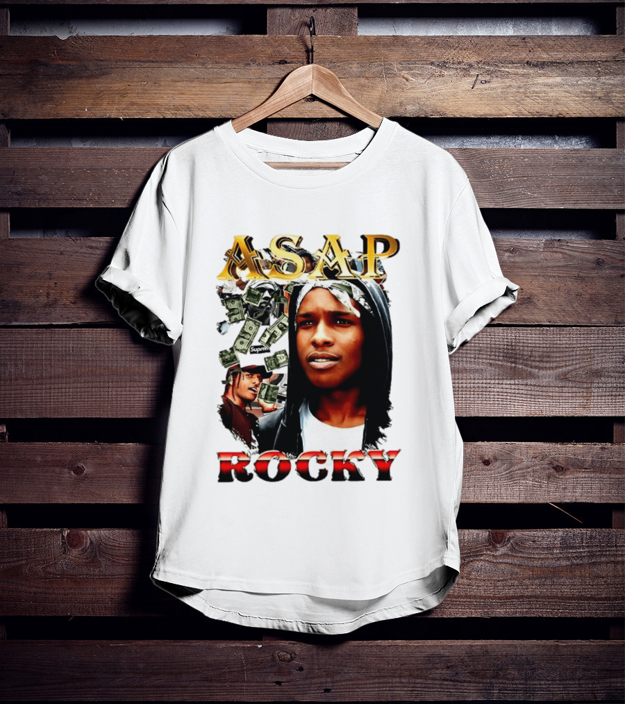 ASAP Rocky Supreme Dollar Money Music Lover T-Shirt