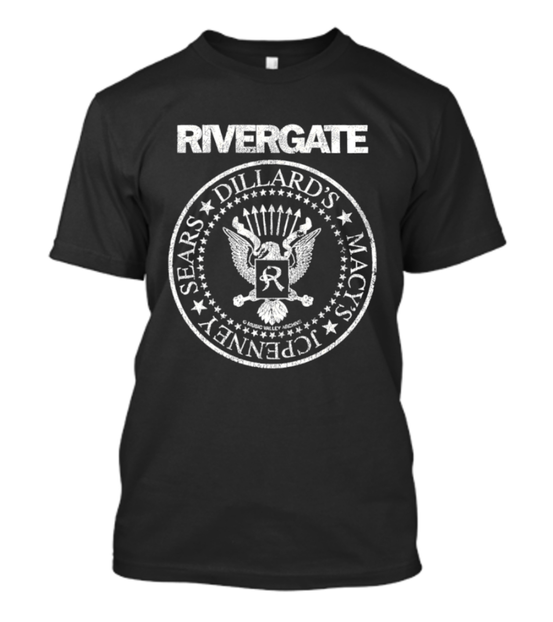 Rivergate Dillard's Macy's JCPenney Sears Retro Seal T-Shirt
