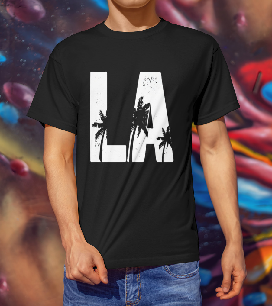LA Los Angeles Palm Trees T-Shirt