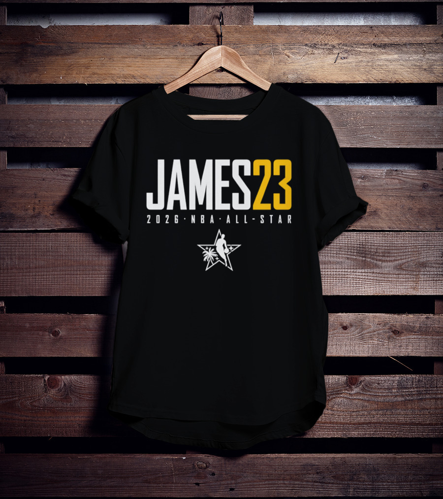 LeBron James 23 2026 NBA All Star T-Shirt