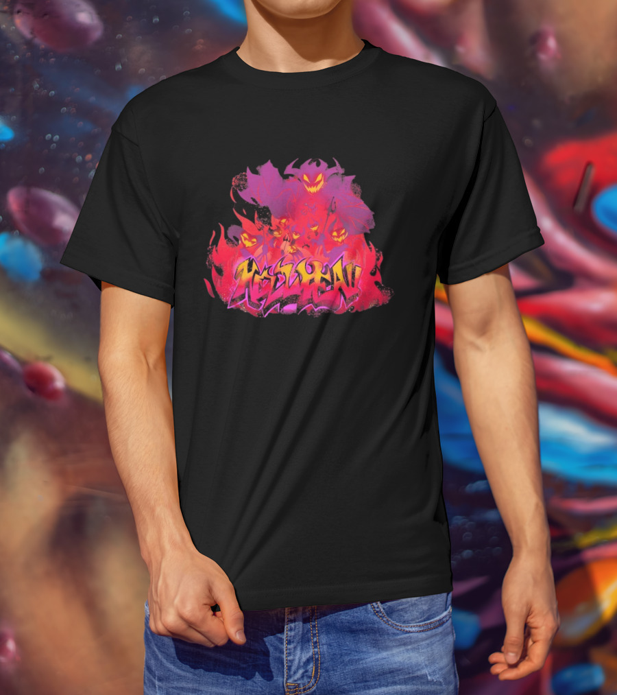 Helluva Boss SpindleHorse Graffiti Demon T-Shirt