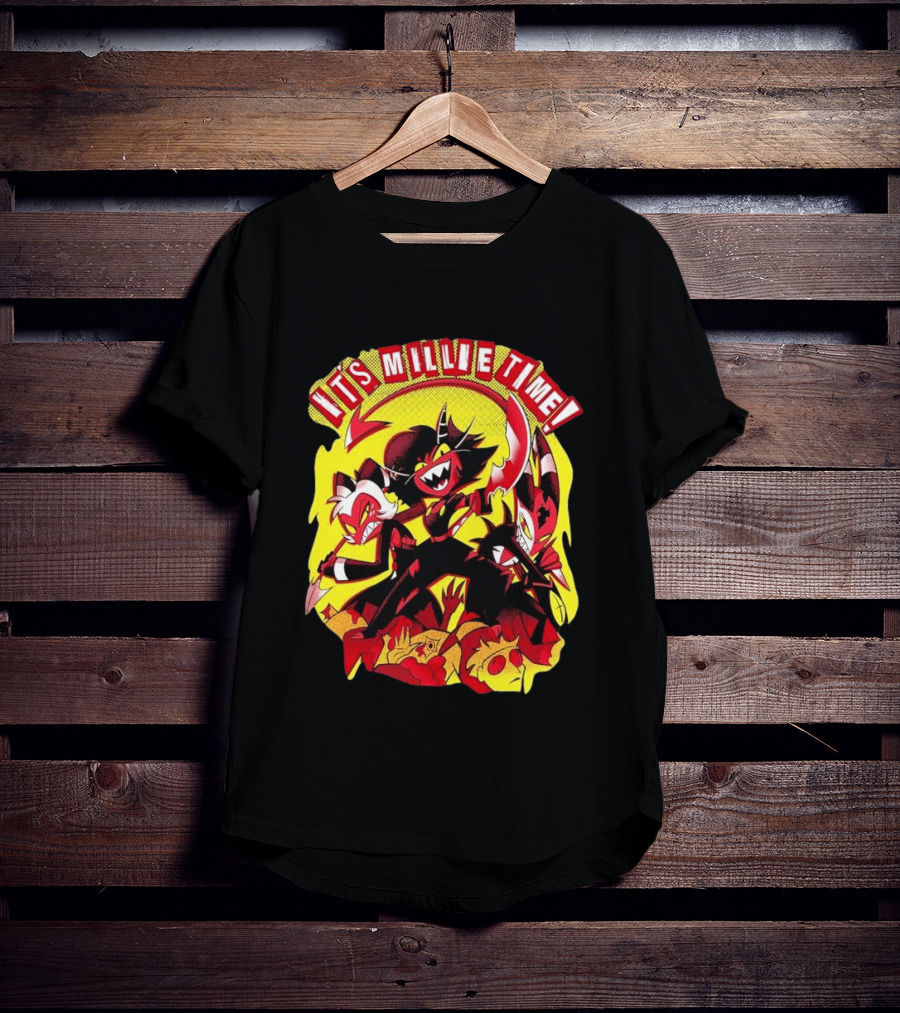 Spindlehorse It's Millie Time Helluva Boss Characters T-Shirt