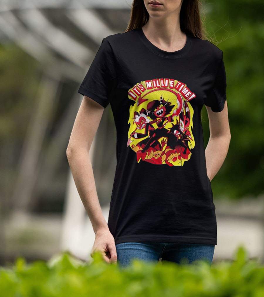 Spindlehorse It's Millie Time Helluva Boss Characters T-Shirt