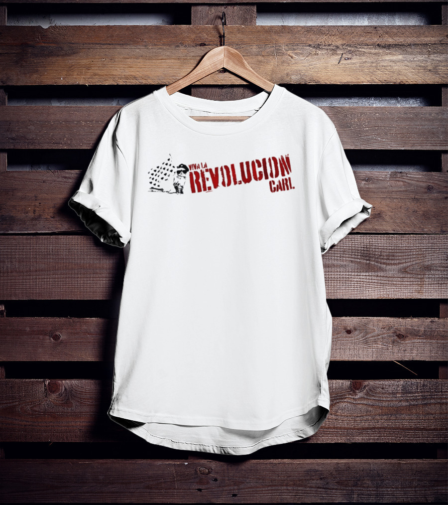Viva La Revolucion Carl Iconic Che T-Shirt