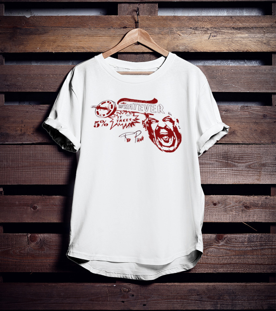 Whatever It Takes 5% Percenters For Life Red T-Shirt