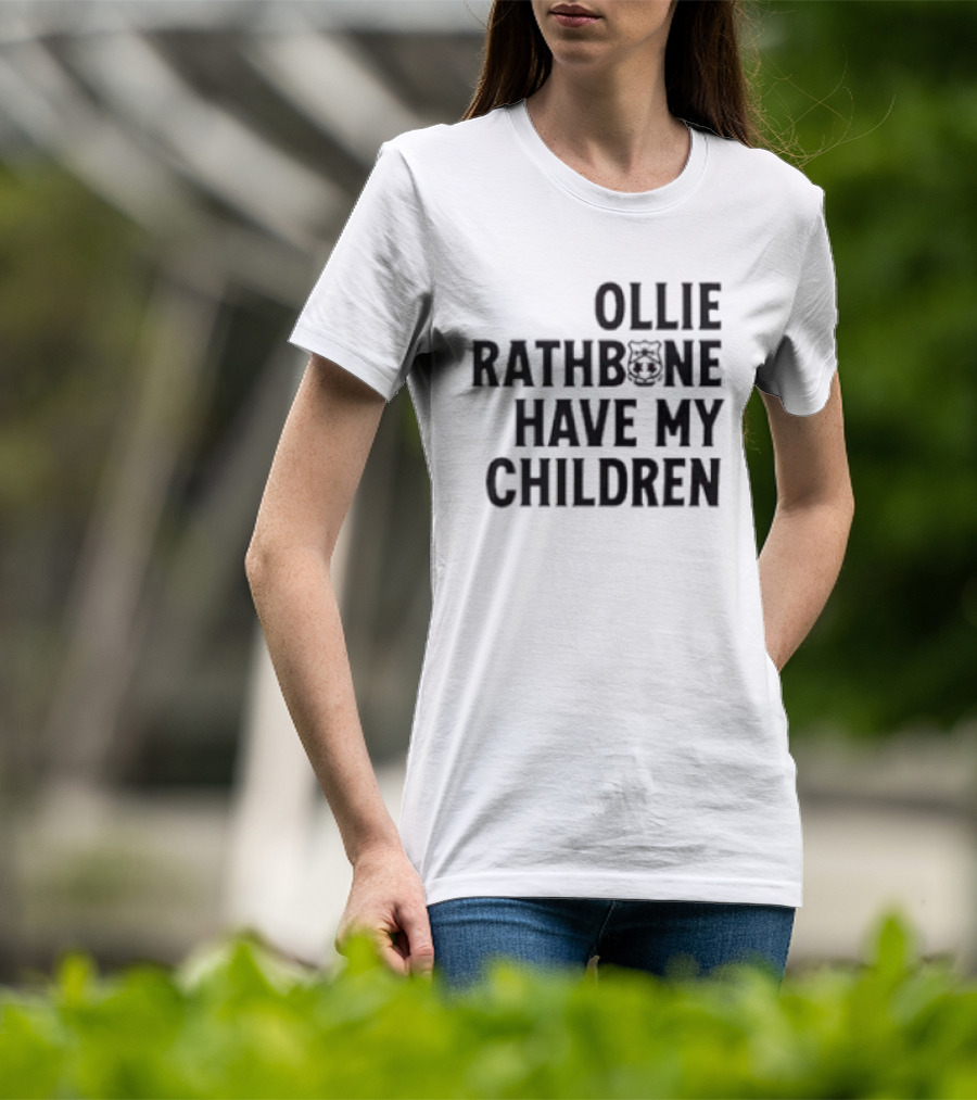 Wrexham AFC Ollie Rathbone Have My Children Football Fan T-Shirt
