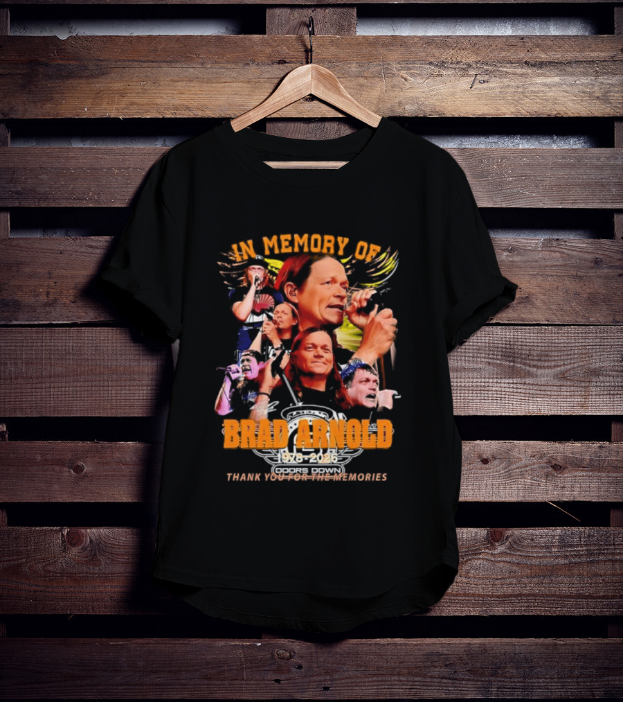In Memory Of Brad Arnold Thank You 1928 2026 T-Shirt