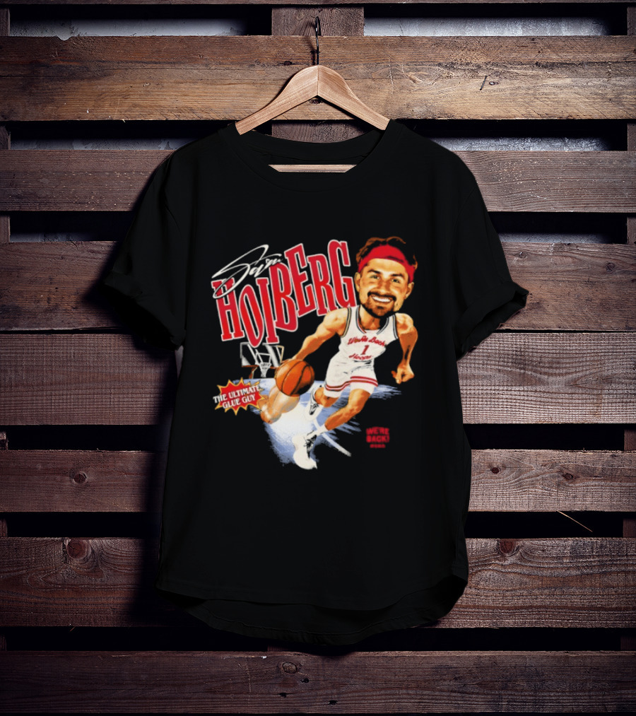 Sam Hoiberg Basketball Caricature The Ultimate Glue Guy T-Shirt