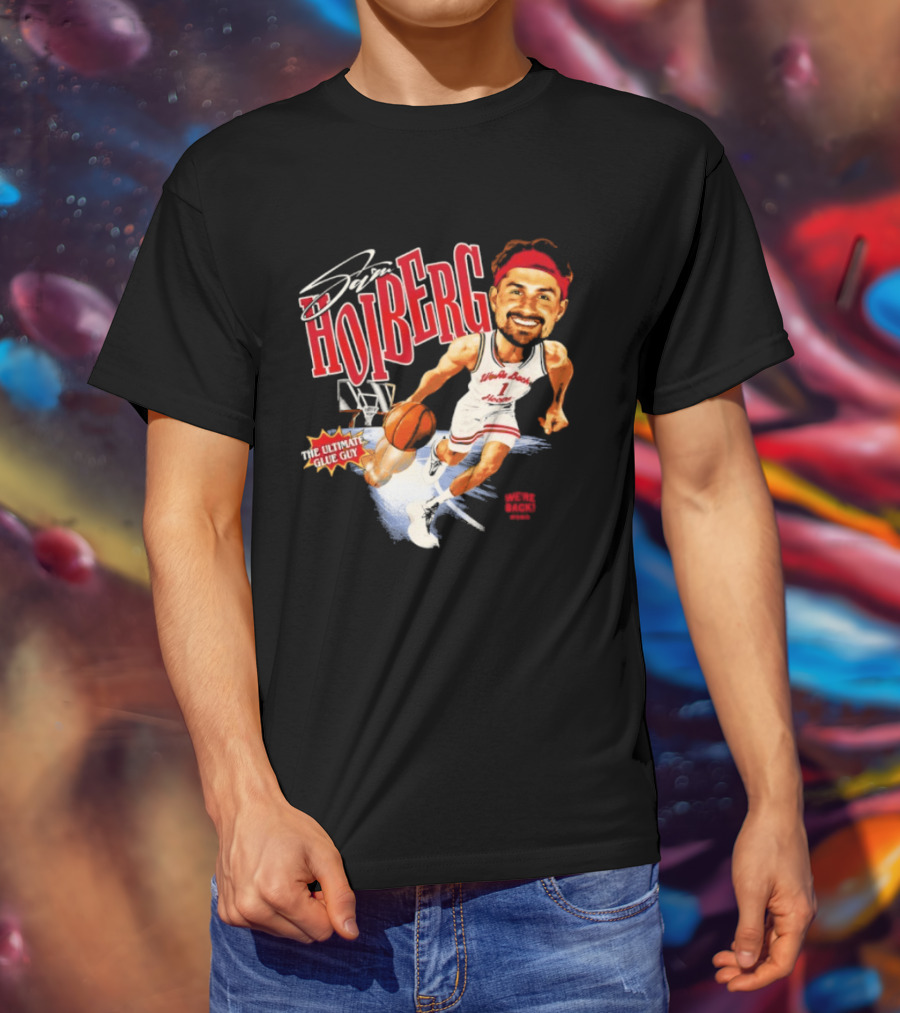 Sam Hoiberg Basketball Caricature The Ultimate Glue Guy T-Shirt