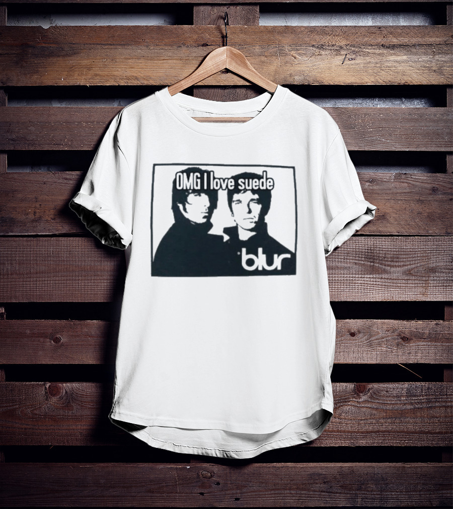 OMG I Love Suede Blur T-Shirt