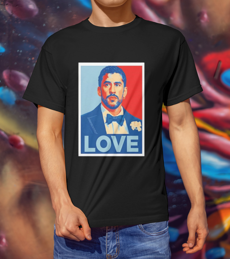 Bad Bunny LOVE Puerto Rico Super Benito T-Shirt