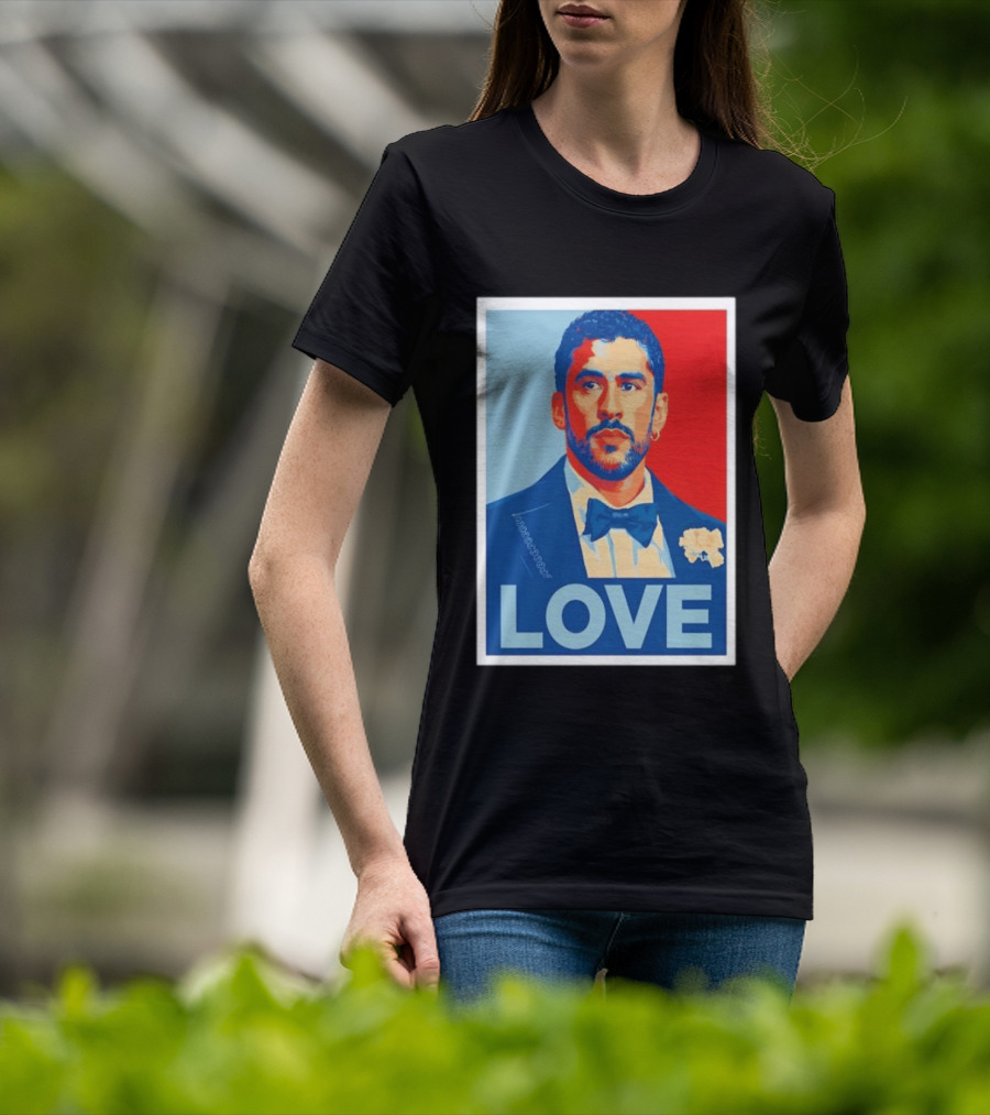 Bad Bunny LOVE Puerto Rico Super Benito T-Shirt