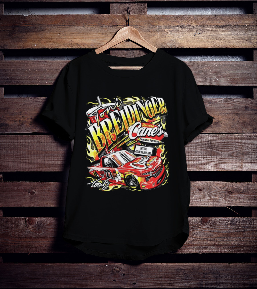 Raising Cane's Breidinger NASCAR Craftsman Truck Series Daytona 2026 T-Shirt