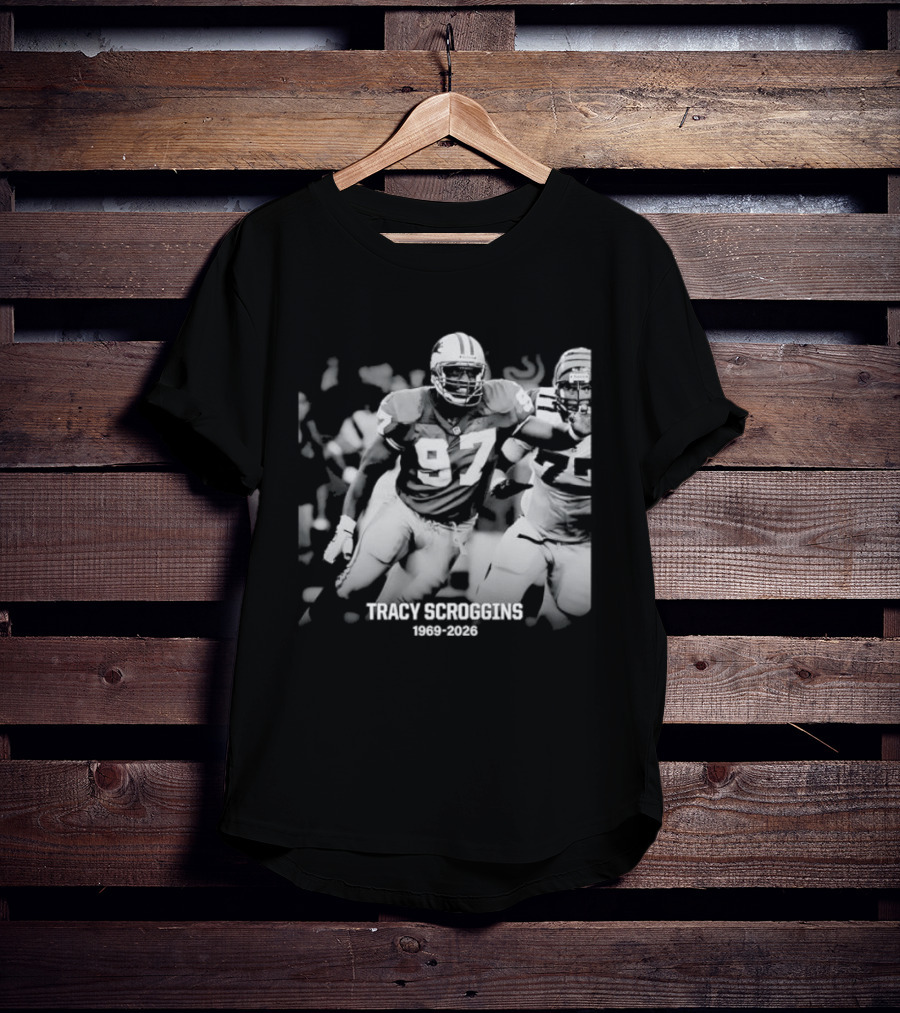 Tracy Scroggins Detroit Lions 1969 2026 Stories T-Shirt