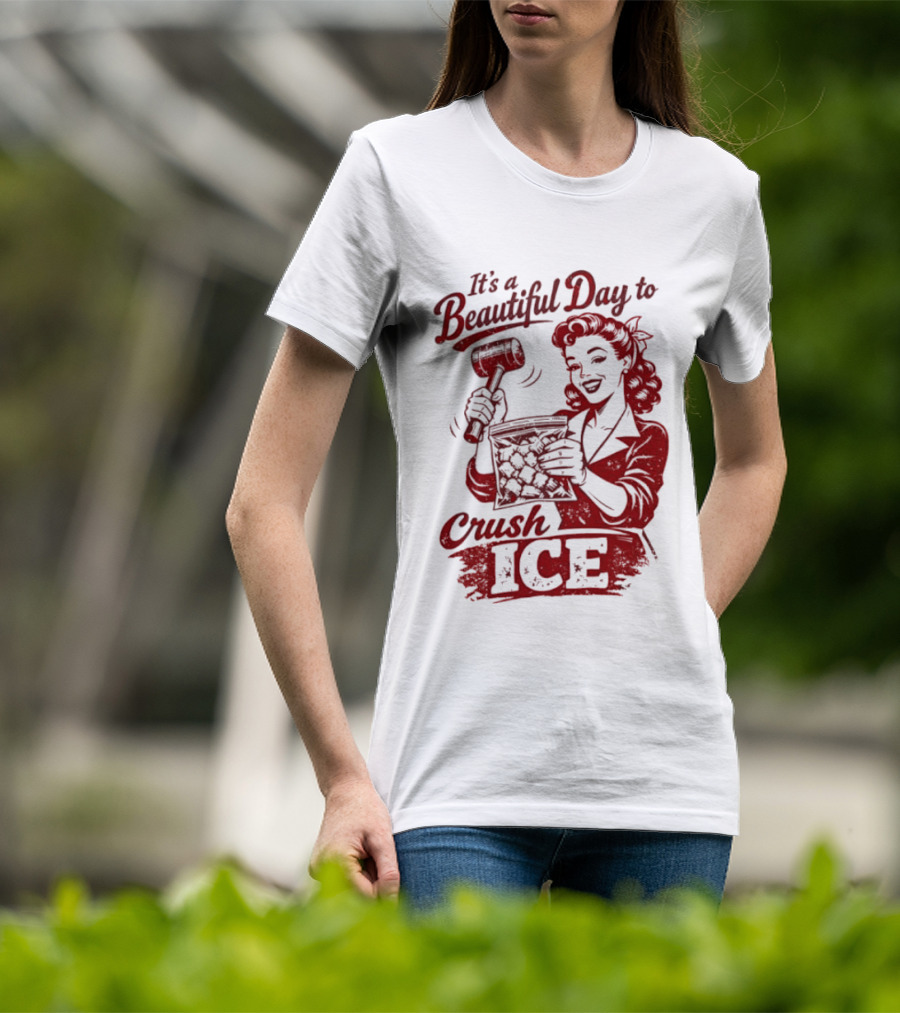 It's A Beautiful Day To Crush Ice Minneapolis Social Justice Human Rights T-Shirt