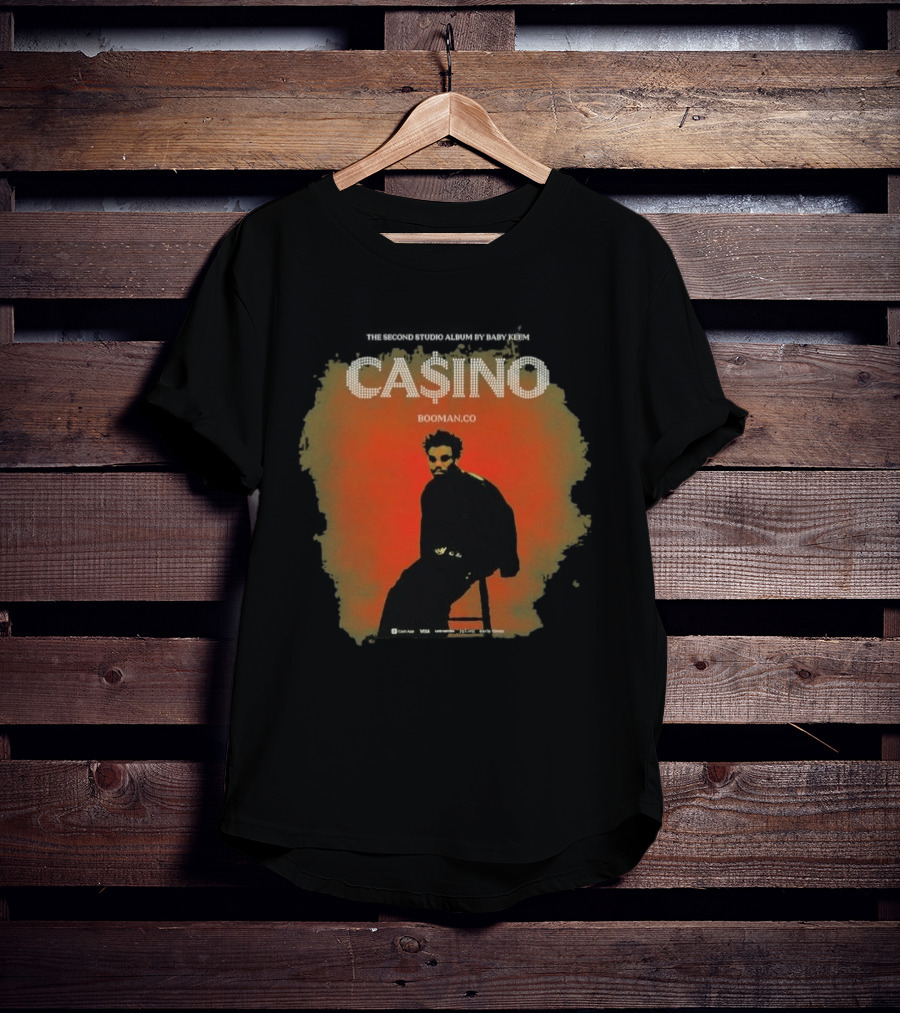 Baby Keem Casino Tour 2026 BOOMAN.CO T-Shirt