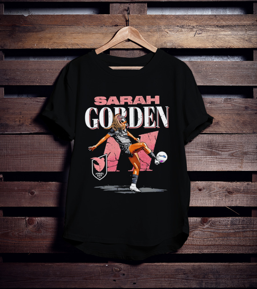 Sarah Gorden Soccer Player Angel City FC T-Shirt