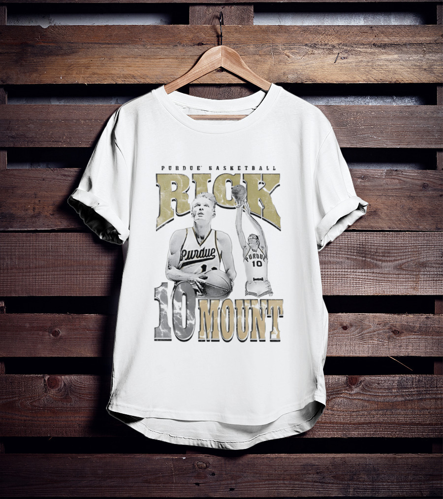 Purdue Basketball Rick Mount 10 T-Shirt