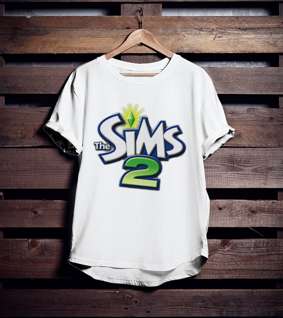 The Sims 2 Iconic Logo Nostalgic Gaming T-Shirt