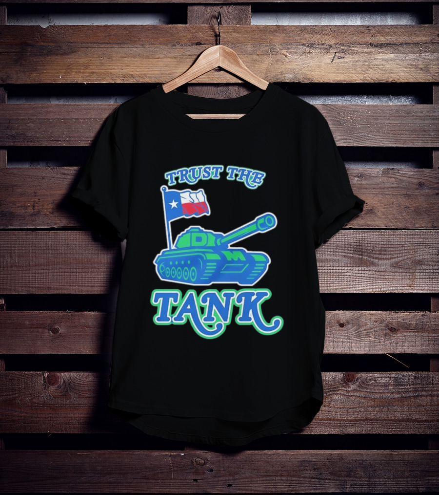 Trust The Tank Dallas Mavericks Texas Flag Tank T-Shirt