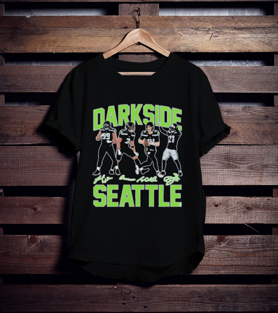 Dark Side Seattle Williams Emmanwori Jones Witherspoon Football Team T-Shirt