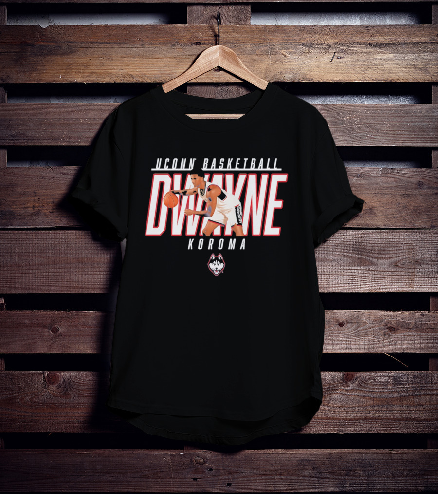 UConn Basketball Dwayne Koroma Huskies T-Shirt