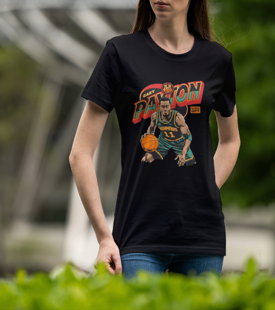 Gary Payton Richmonds 11 Hybrid GPT Basketball T-Shirt