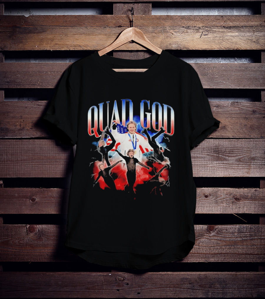 Quad God Miracle On Ice Olympic Champion T-Shirt