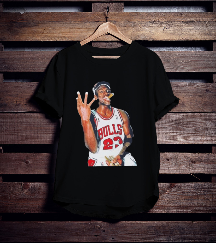 Giannis Antetokounmpo Mj Cigar Chicago Bulls 23 Basketball Legend T-Shirt
