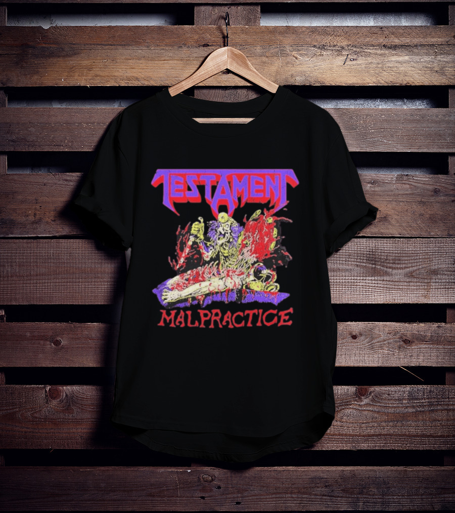 Testament Malpractice Souls Of Black Collection T-Shirt