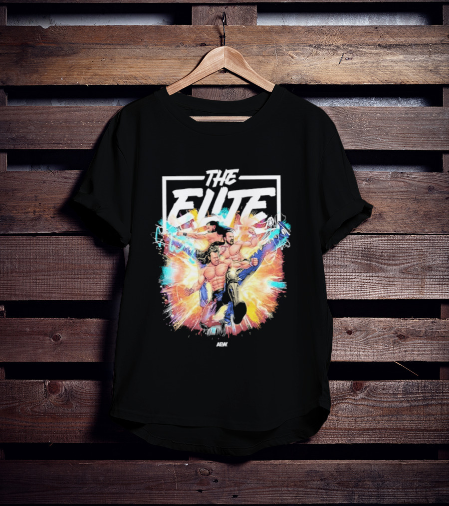 The Elite AEW Dynamic Explosion With Action Heroes T-Shirt