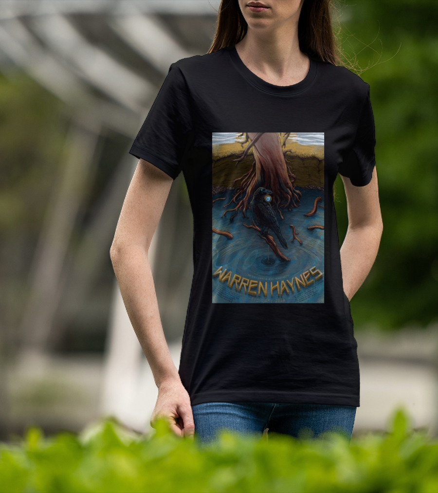 Warren Haynes An Intimate Evening February 2026 Raven And Tree Roots T-Shirt