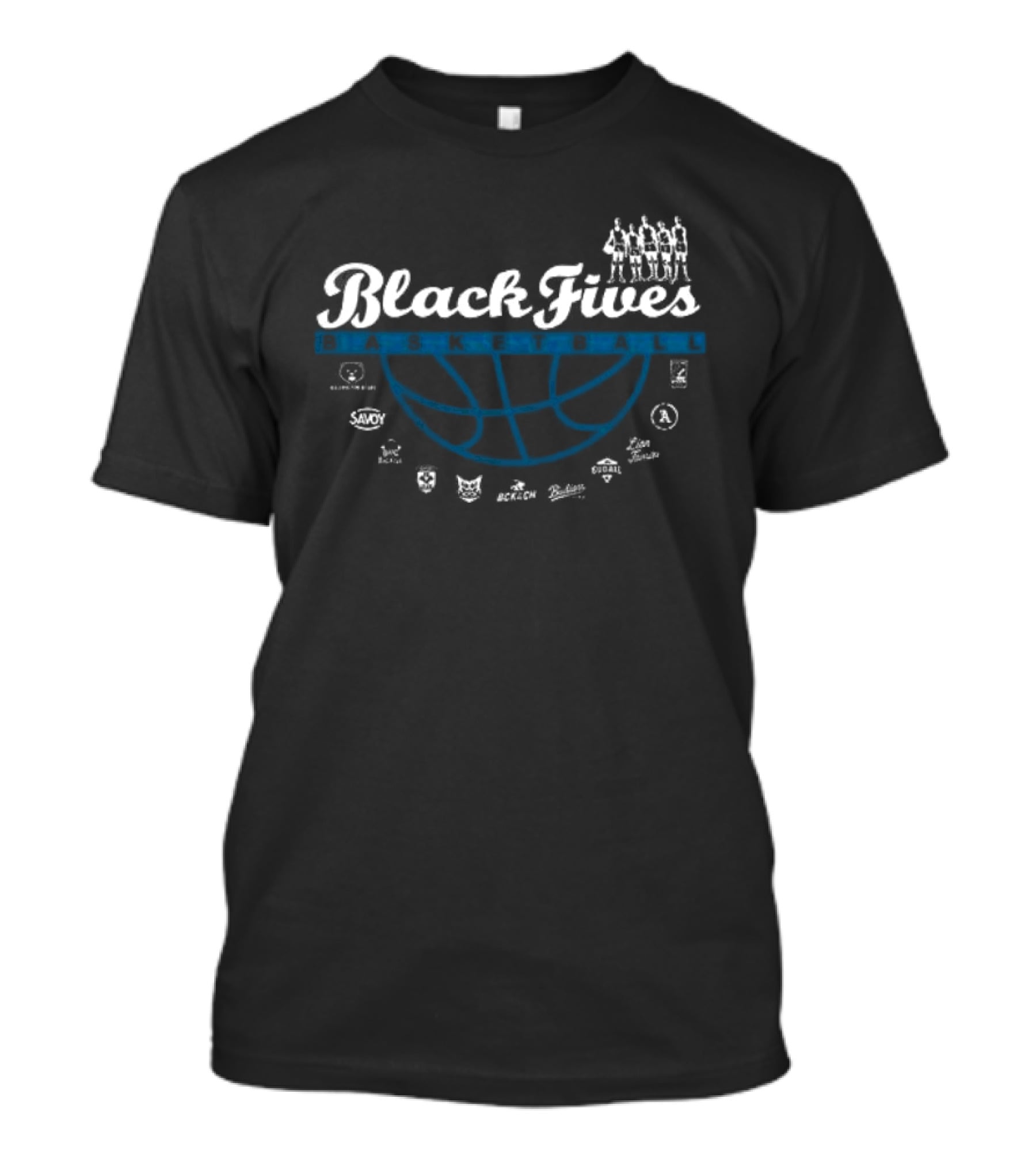 UConn Huskies Black Fives 2026 Basketball Heritage T-Shirt