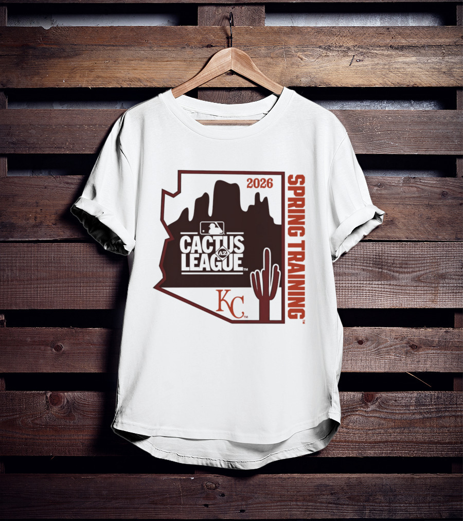Kansas City Royals 2026 AZ Cactus League Spring Training T-Shirt