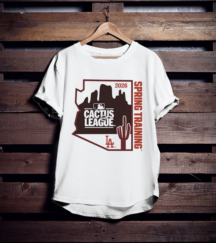 Los Angeles Dodgers 2026 Cactus League Spring Training Arizona T-Shirt