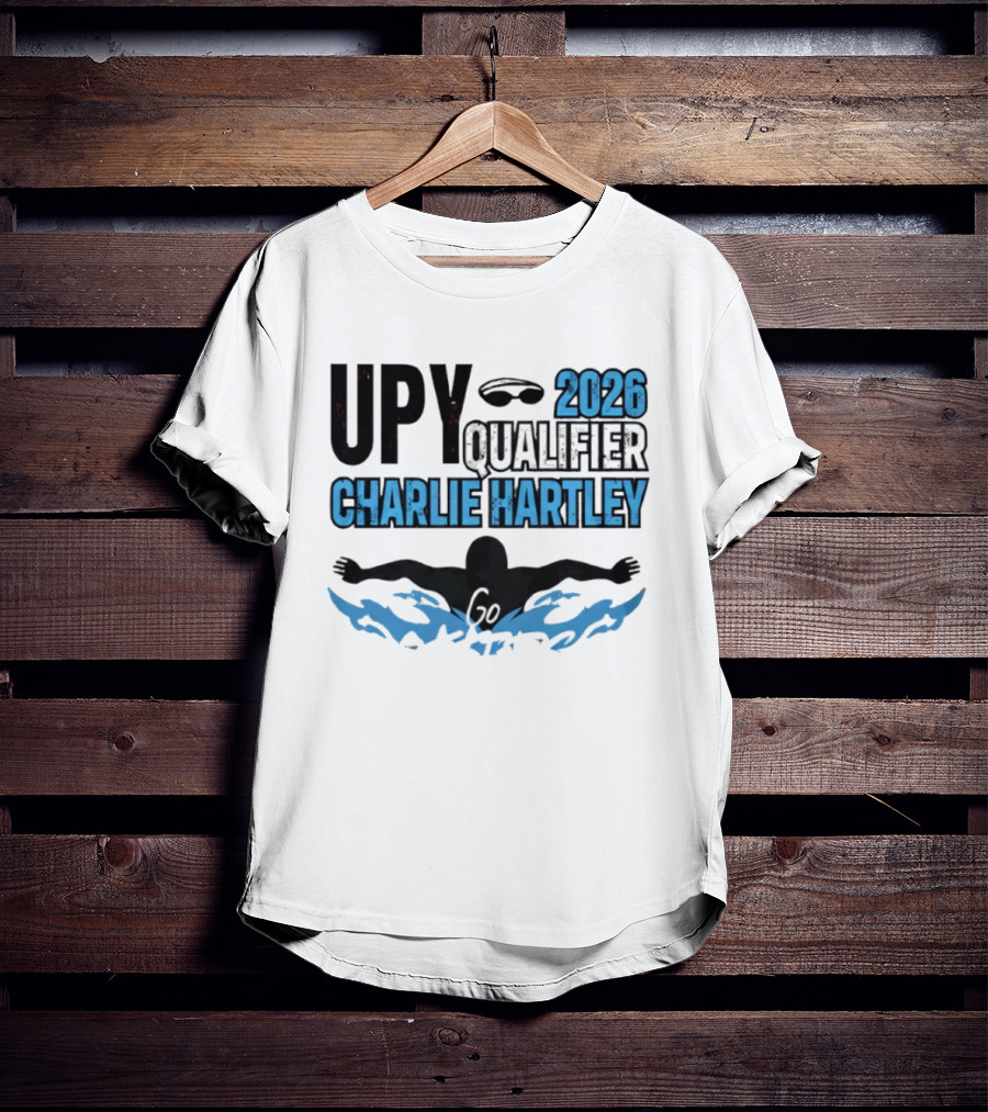 UPY 2026 Qualifier Charlie Hartley Swimming Otter Racer T-Shirt