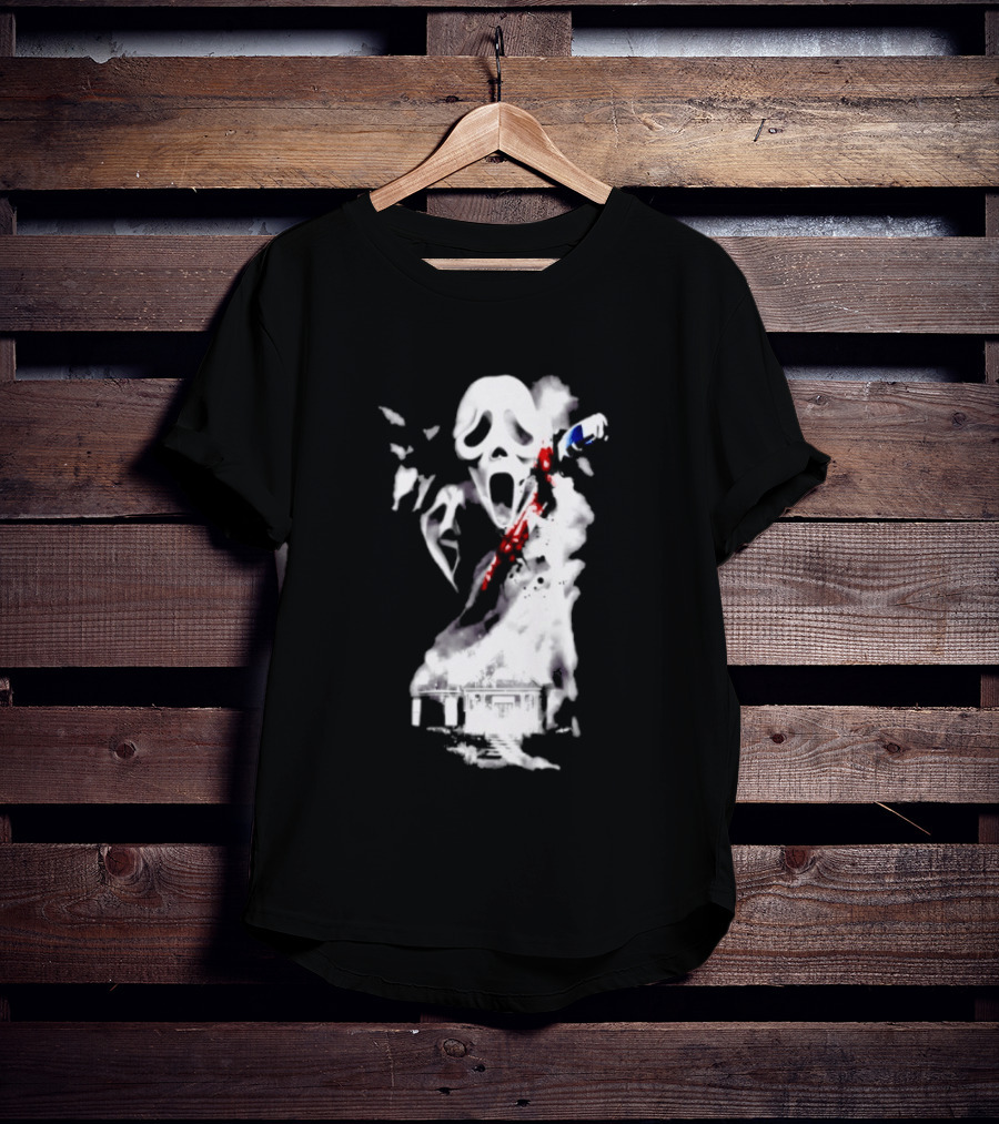 30th Anniversary Scream Kill Tour Ghostface Mask Horror Movie T-Shirt