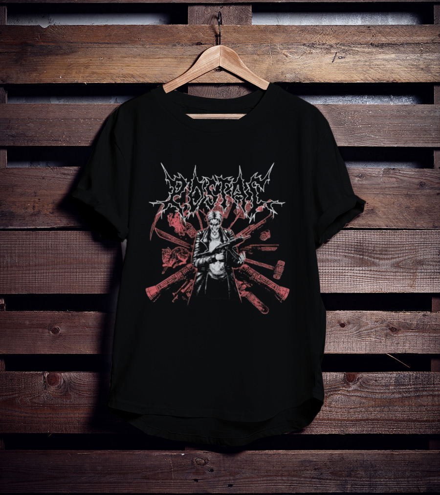 Postal Gothic Gunman T-Shirt