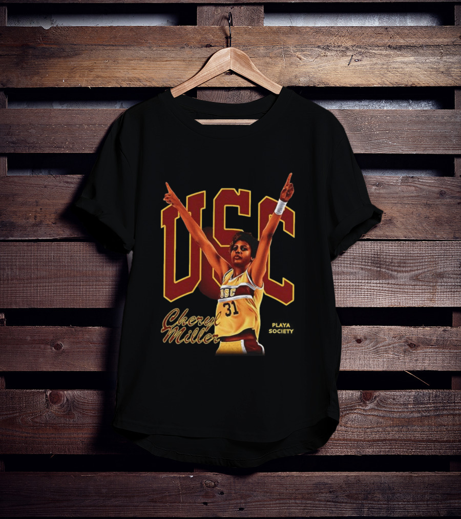 USC Cheryl Miller 31 Basketball Legend T-Shirt