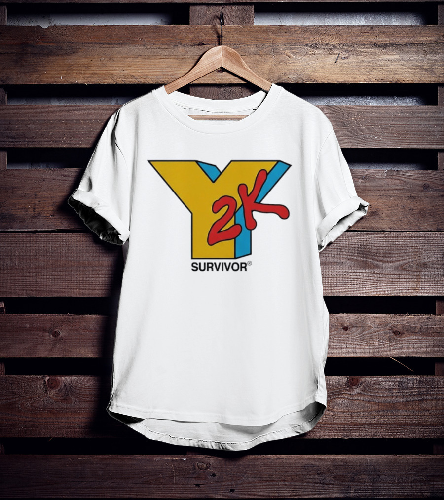 Y2K Survivor Retro 2000s Nostalgia Fashion Trend T-Shirt