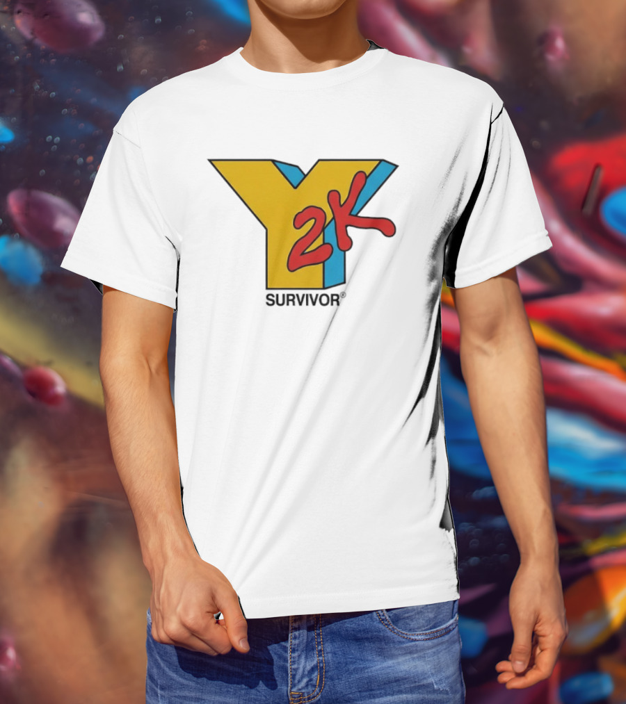 Y2K Survivor Retro 2000s Nostalgia Fashion Trend T-Shirt