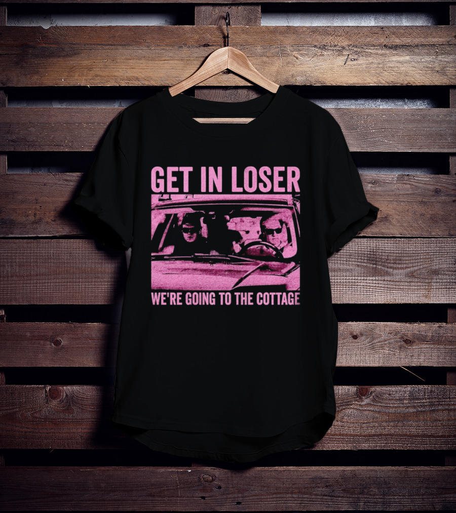 Get In Loser We're Going To The Cottage Heated Rivalry Car Scene T-Shirt