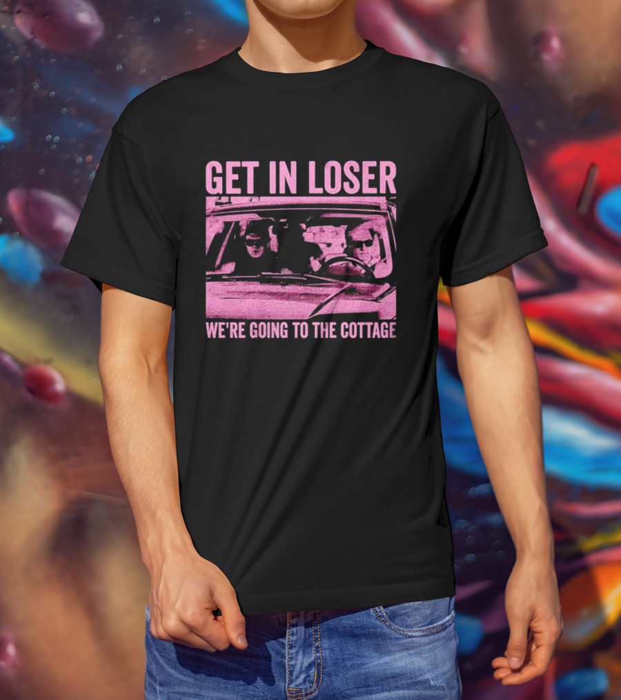 Get In Loser We're Going To The Cottage Heated Rivalry Car Scene T-Shirt