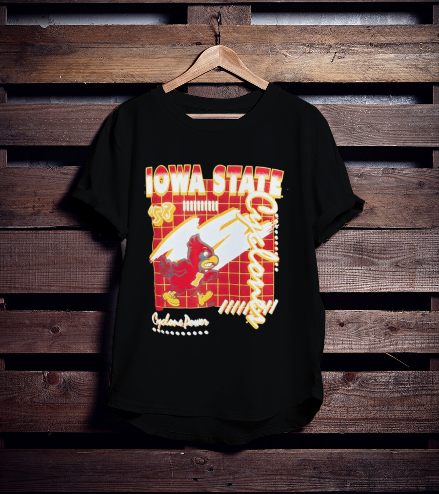 Iowa State Cyclones 58 Cyclone Power T-Shirt